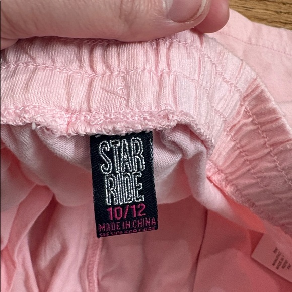 Star ride 10/12 eyelet detail pink shorts - Picture 2 of 4